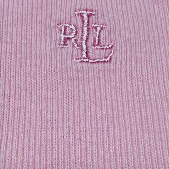 💗 Ralph Lauren Soft Pink Long Sleeve Tee 💗 - Picture 4 of 4